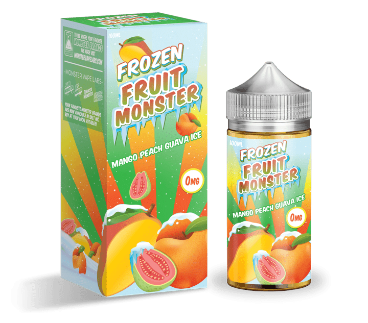 Frozen Fruit Monster Mango Peach Guava Ice 100ml Vape Juice