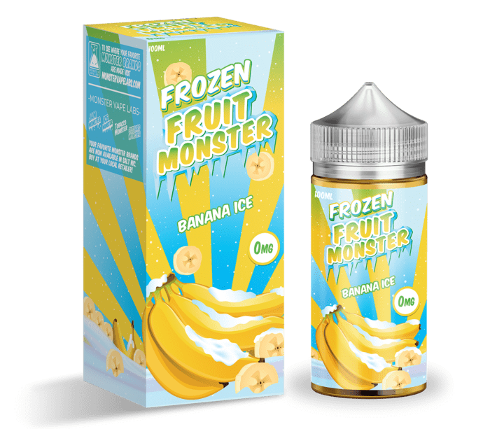 Frozen Fruit Monster Banana Ice 100ml Vape Juice