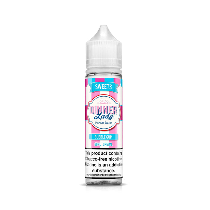 Bubblegum 60ml TF Vape Juice - Dinner Lady