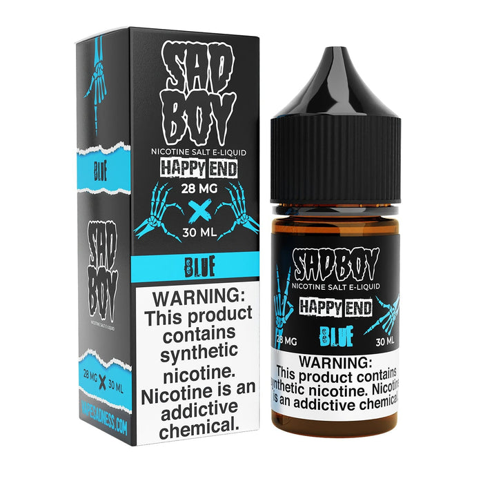 Sadboy Salts Happy End Blue 30ml Nic Salt Vape Juice