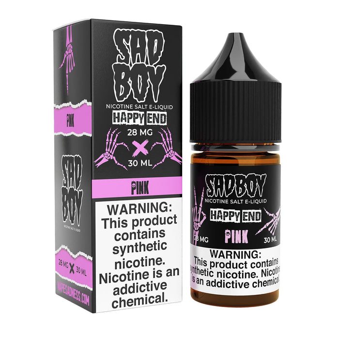 Sadboy Salts Happy End Pink 30ml Nic Salt Vape Juice