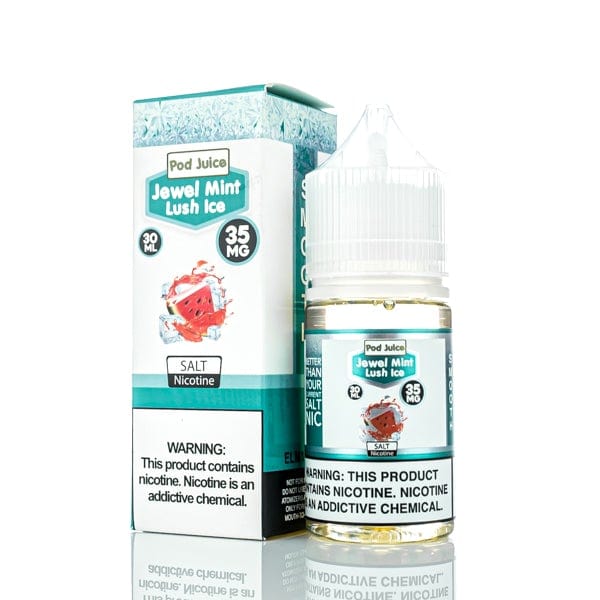 Pod Juice Jewel Mint Lush Ice TF 30ml Nic Salt Vape Juice