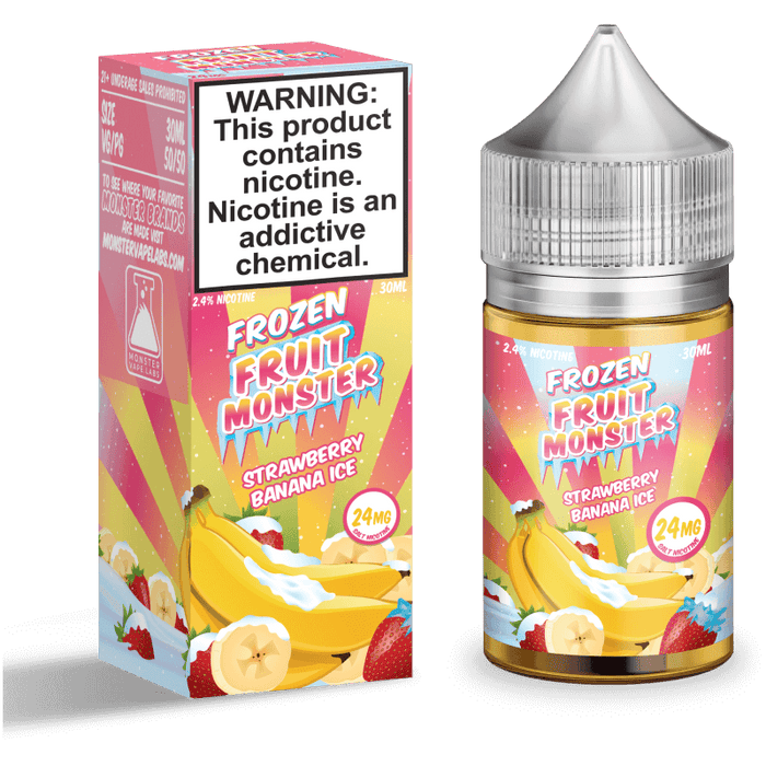 Frozen Fruit Monster Strawberry Banana 30ml Nic Salt Vape Juice