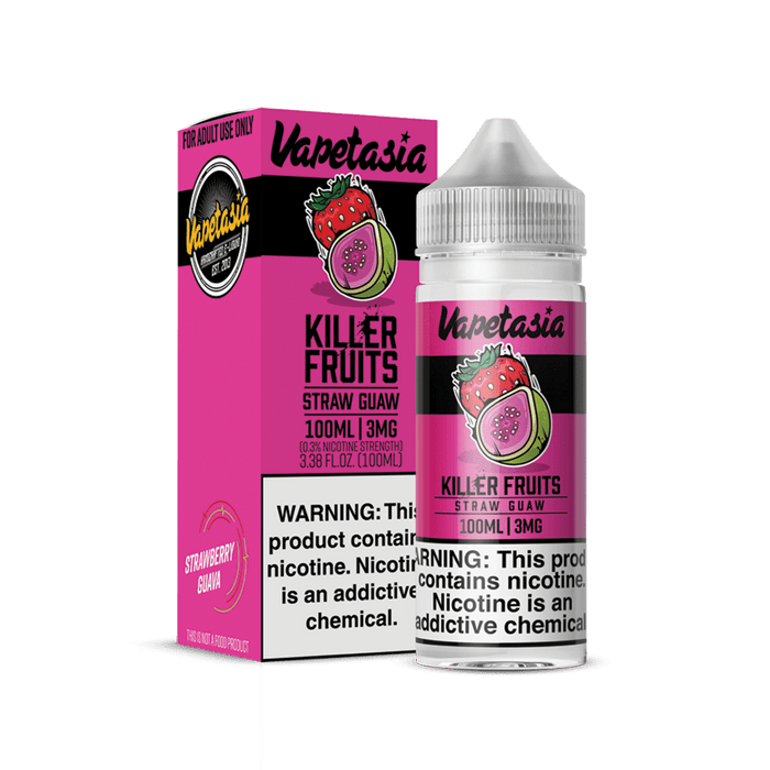 Vapetasia Killer Fruits Straw Guaw 100ml Vape Juice