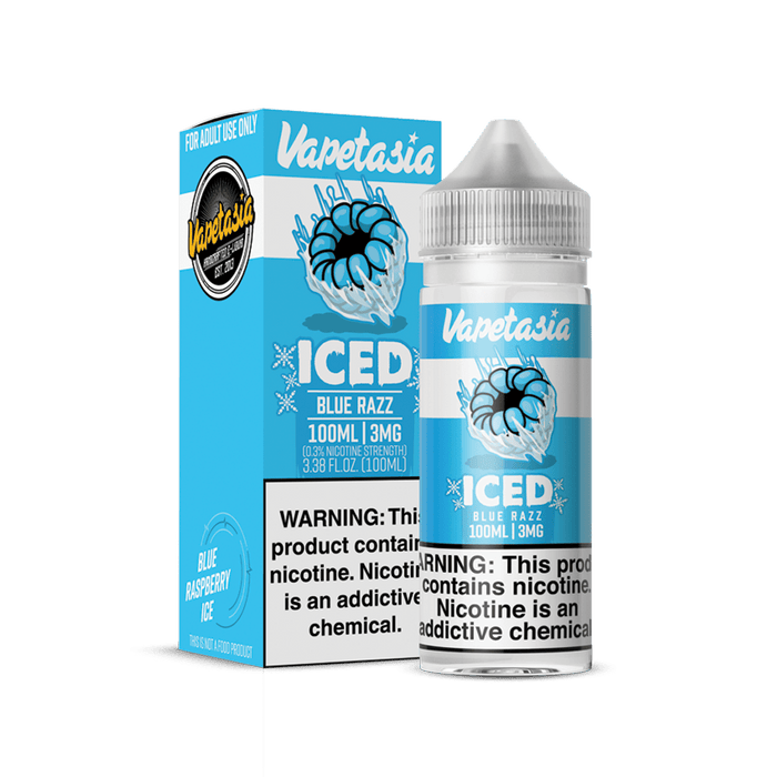 Vapetasia Killer Fruits ICED Blue Razz 100ml Vape Juice