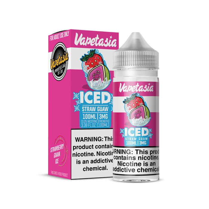 Vapetasia Killer Fruits ICED Straw Guaw 100ml Vape Juice