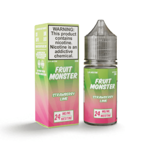 Fruit Monster Strawberry Lime 30ml Nic Salt Vape Juice