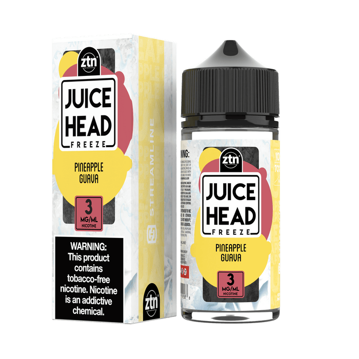 Juice Head Pineapple Guava Freeze 100ml ZTN Vape Juice