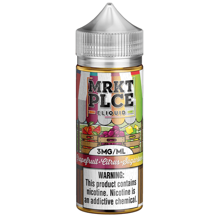 MRKT PLCE Grapefruit Citrus Sugarberry 100ml Vape Juice