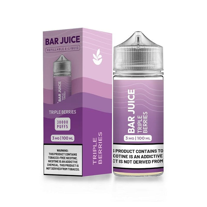 Bar Juice Triple Berries Vape Juice 100ml