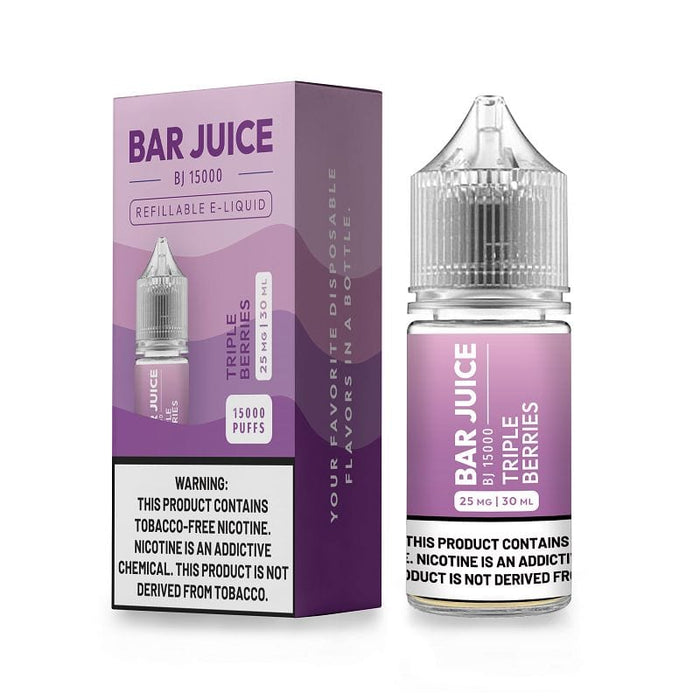 Bar Juice Triple Berries Nic Salt Vape Juice 30ml