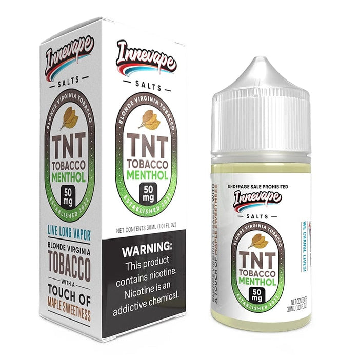 Innevape TNT Tobacco Menthol Nic Salt Vape Juice 30ml