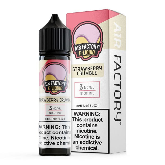 Air Factory Strawberry Crumble Vape Juice 60ml