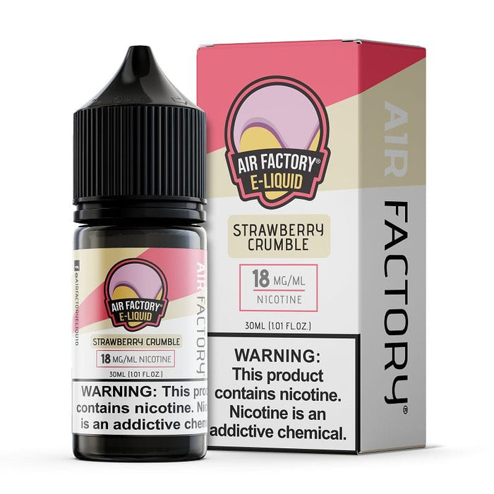 Air Factory Strawberry Crumble Nic Salt Vape Juice 30ml