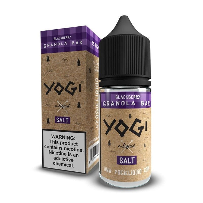 Yogi Salts Blackberry Granola Nic Salt Vape Juice 30ml