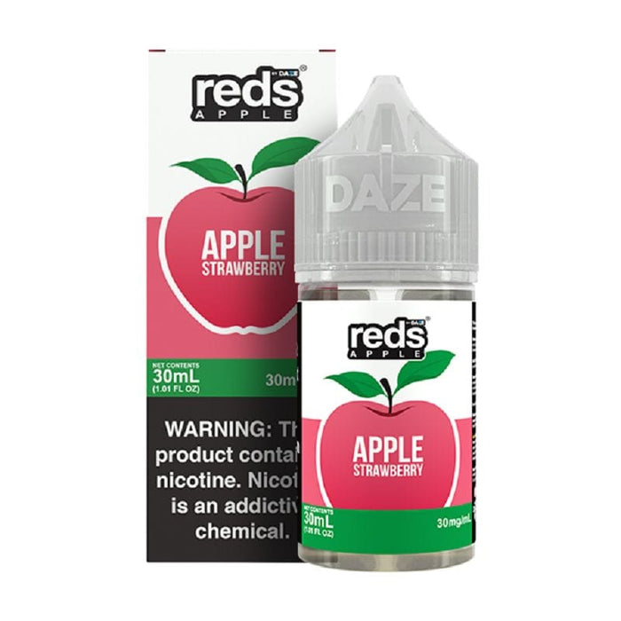 7 Daze Reds Salts Apple Strawberry Nic Salt Vape Juice 30ml