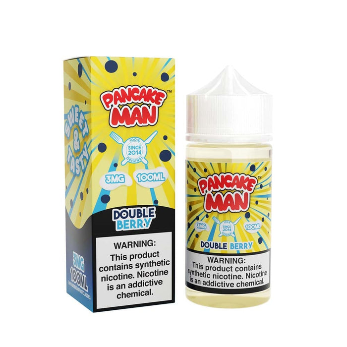 Vape Breakfast Classics Pancake Man Double Berry 100ml Vape Juice