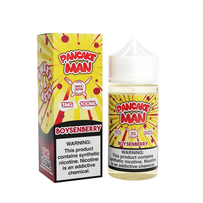 Vape Breakfast Classics Pancake Man Boysenberry 100ml Vape Juice