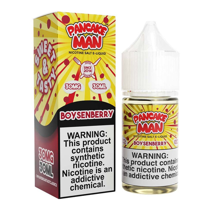 Vape Breakfast Classics Pancake Man Boysenberry 30ml Nic Salt Vape Juice