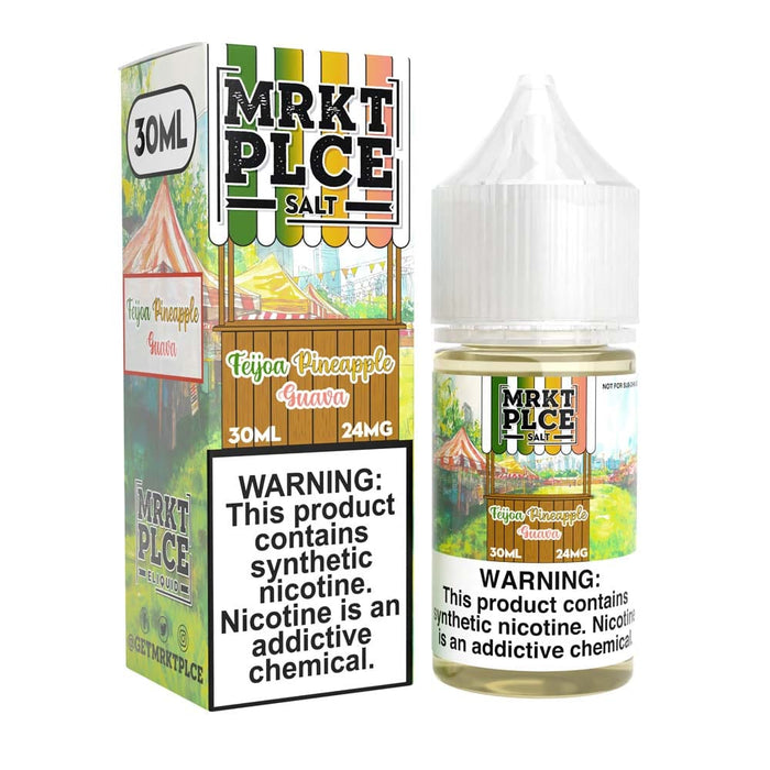 MRKT PLCE Salts Feijoa Pineapple Guava 30ml Nic Salt Vape Juice