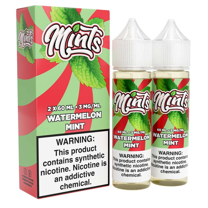 Mints Vape Co. Watermelon Mint 2x 60ml (120ml) Vape Juice