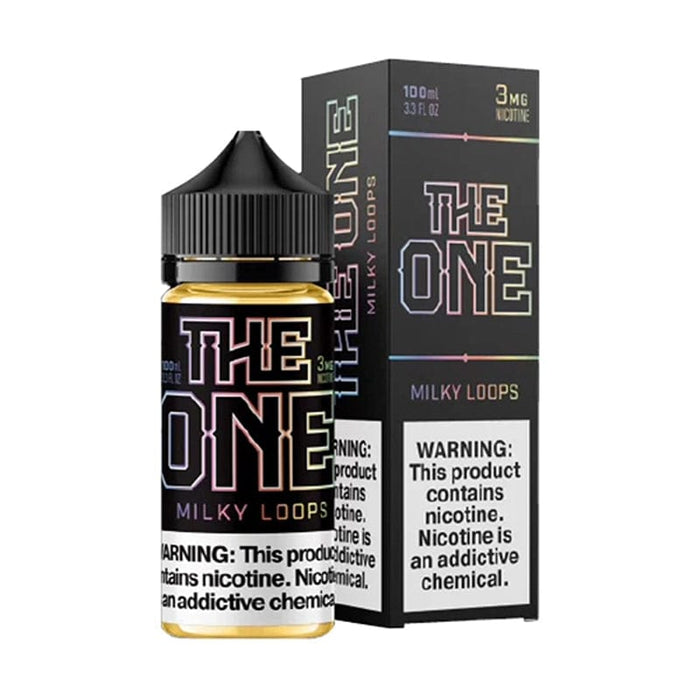 The One Milky Loops Vape Juice 100ml