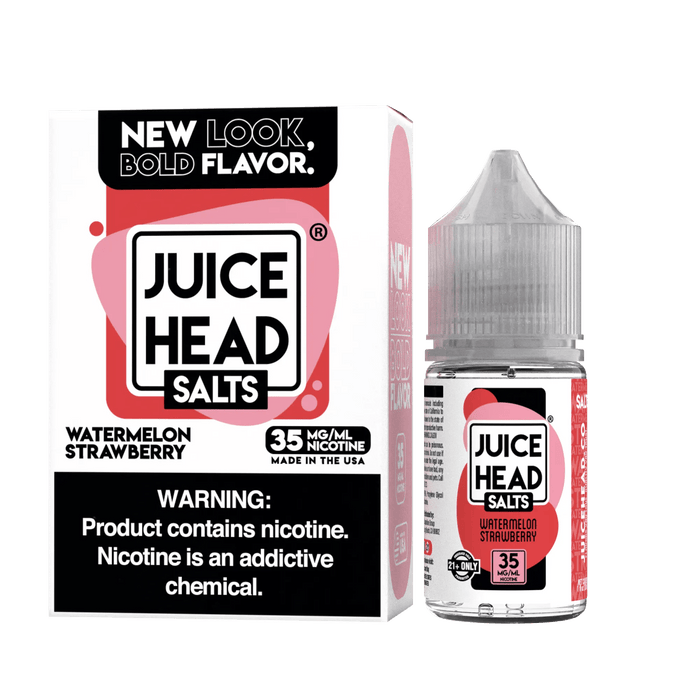 Juice Head Watermelon Strawberry Synthetic Nic Salt Vape Juice 30ml