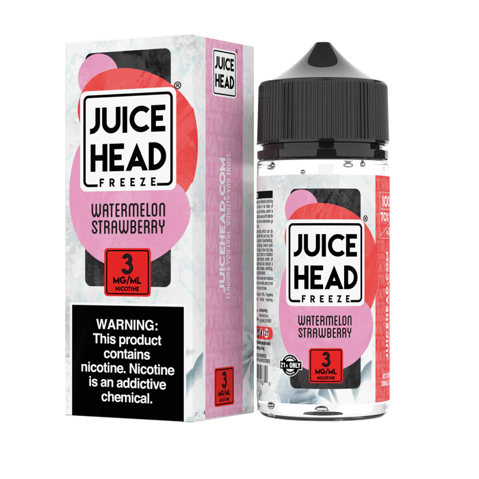 Juice Head FREEZE Watermelon Strawberry Synthetic Vape Juice 100ml