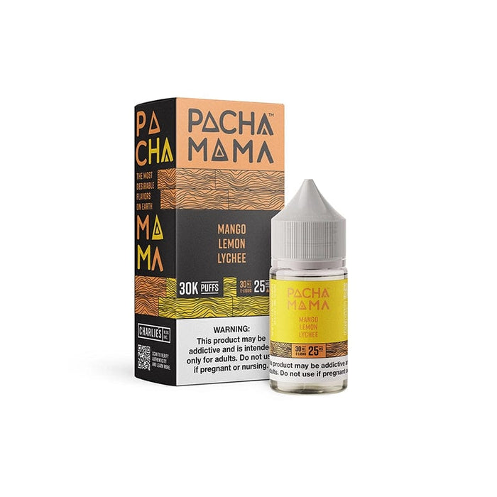 Pachamama Plus+ Mango Lemon Lychee TFN Salt Vape Juice 30ml