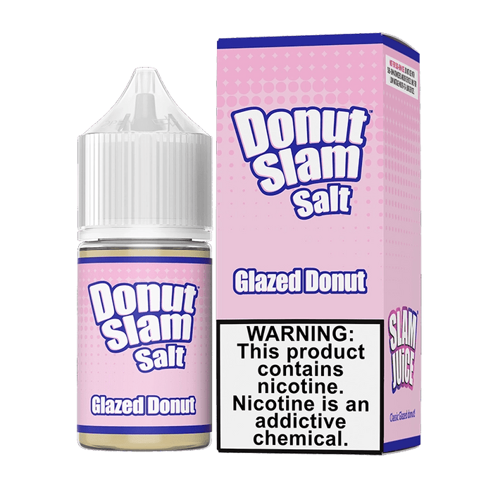 Donut Slam Glazed Donut Nic Salt Vape Juice 30ml