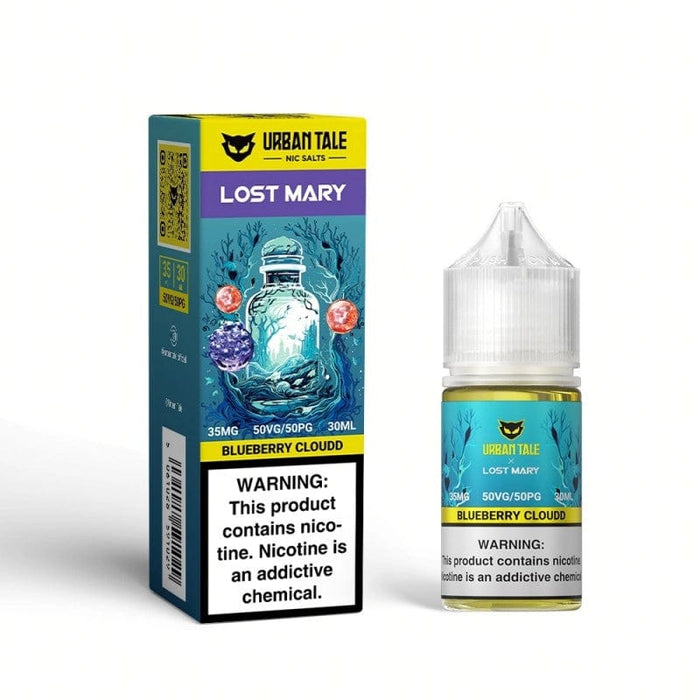 Lost Mary x Urban Tale Blueberry Cloudd Nic Salt Vape Juice 30ml