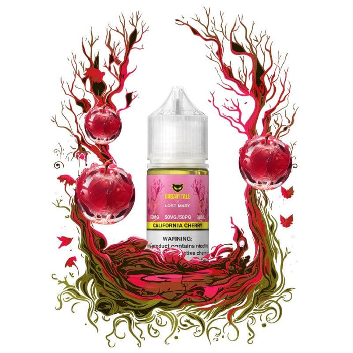 Lost Mary x Urban Tale California Cherry Nic Salt Vape Juice 30ml