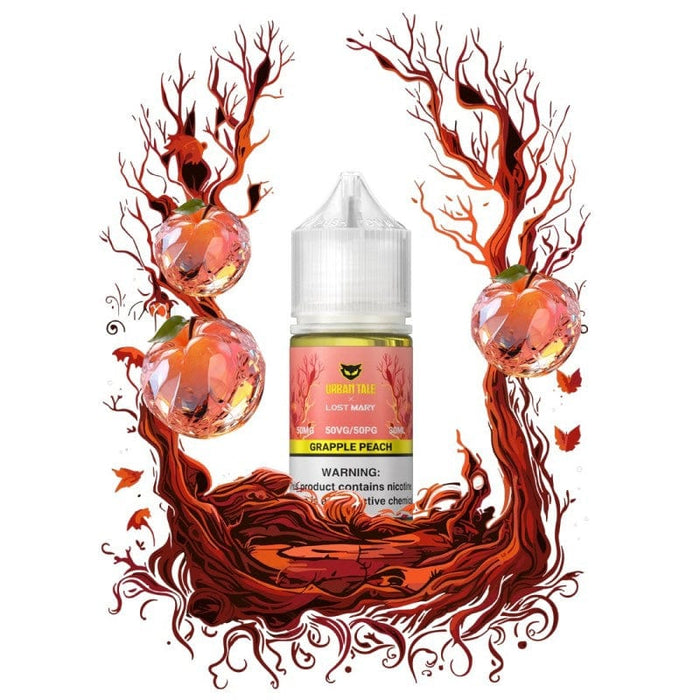 Lost Mary x Urban Tale Grapple Peach Nic Salt Vape Juice 30ml