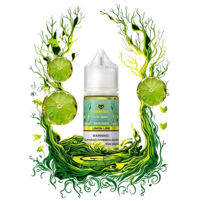 Lost Mary x Urban Tale Lemon Lime Nic Salt Vape Juice 30m