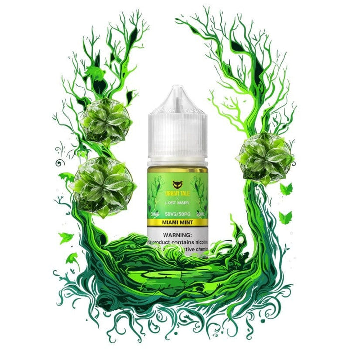 Lost Mary x Urban Tale Miami Mint Nic Salt Vape Juice 30ml