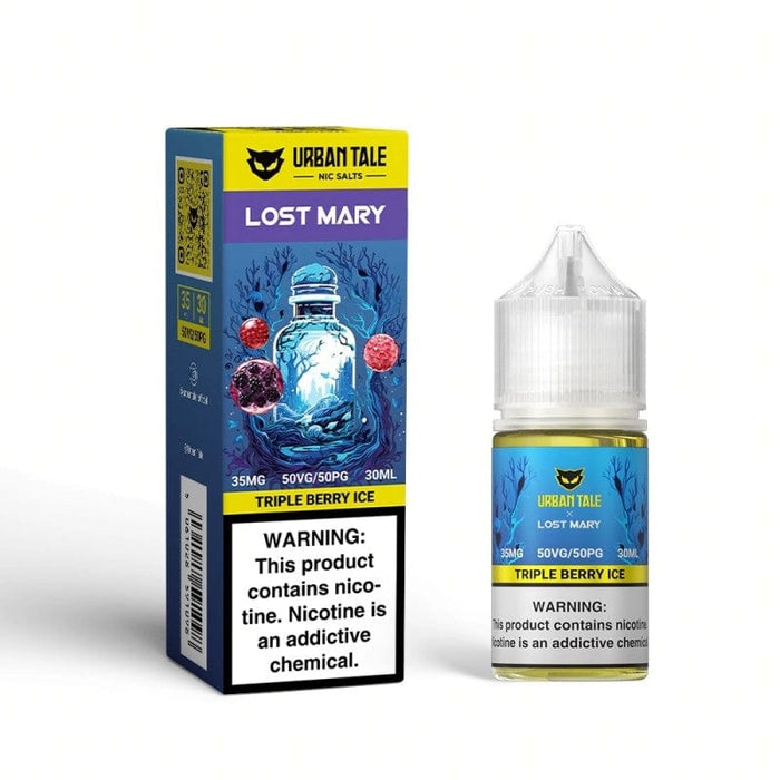 Lost Mary x Urban Tale Triple Berry Ice Nic Salt Vape Juice 30ml