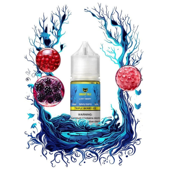 Lost Mary x Urban Tale Triple Berry Ice Nic Salt Vape Juice 30ml