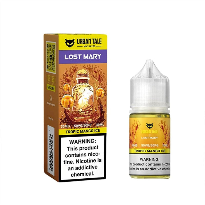 Lost Mary x Urban Tale Tropic Mango Ice Nic Salt Vape Juice 30ml