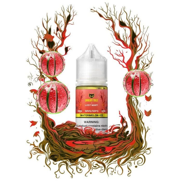 Lost Mary x Urban Tale Watermelon Ice Nic Salt Vape Juice 30ml