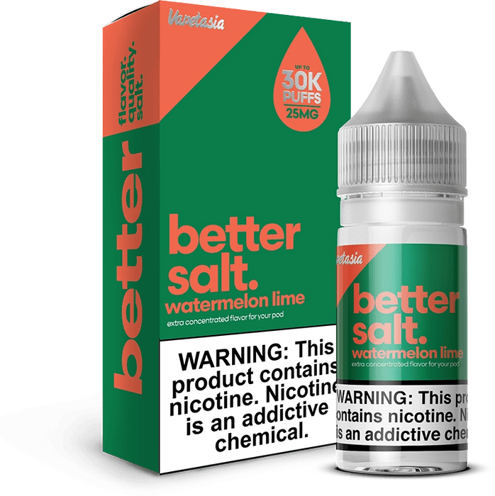 Vapetasia Better Salt Watermelon Lime TFN Salt Vape Juice 30ml