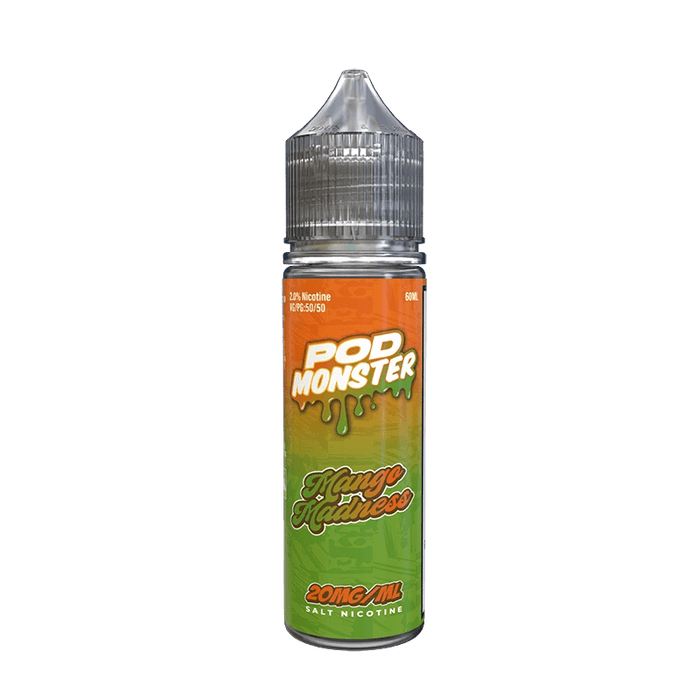 Pod Monster Salts Mango Madness Synthetic Vape Juice 60ml