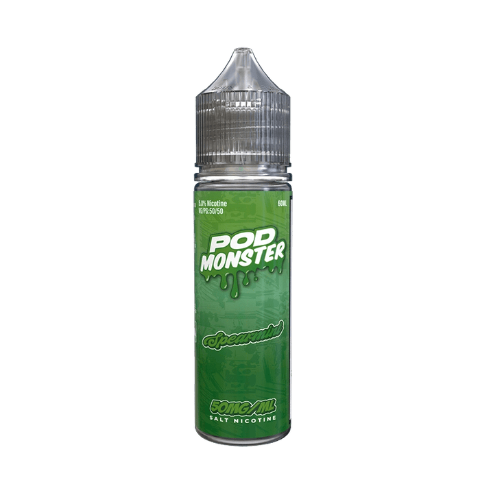 Pod Monster Salts Spearmint Synthetic Vape Juice 60ml