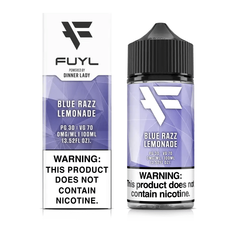 Dinner Lady FUYL Blue Razz Lemonade 100ml - TBS Supply Co