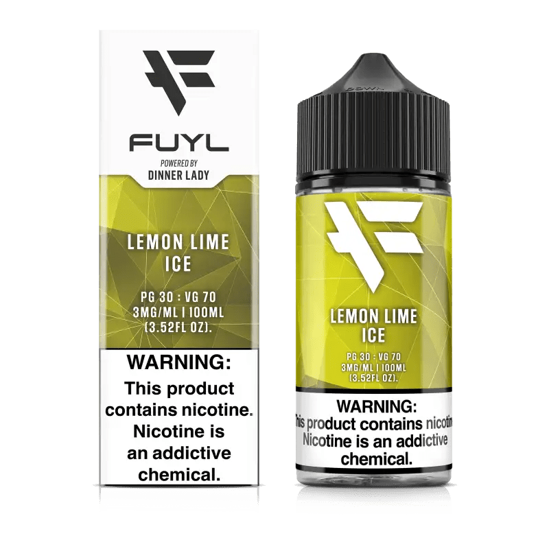 Dinner Lady FUYL Lemon Lime Ice 100ml - TBS Supply Co