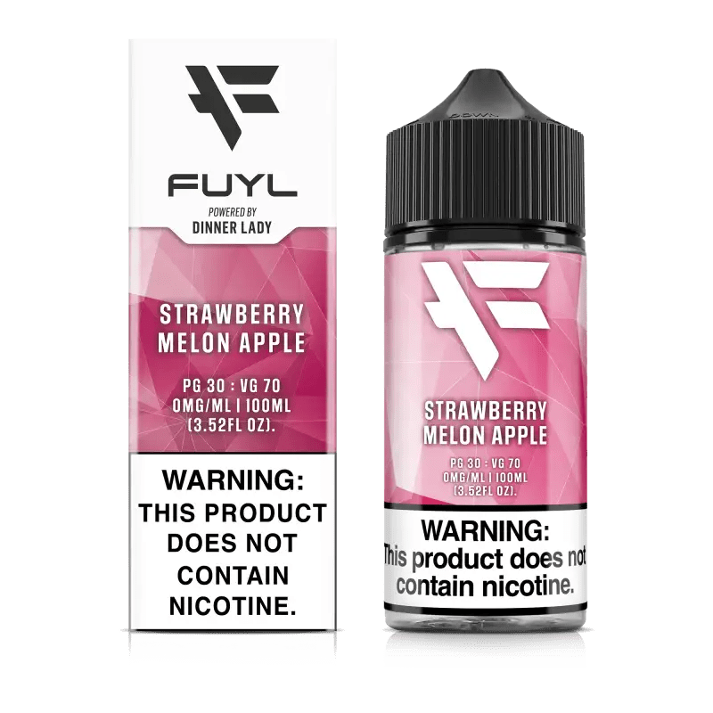 Dinner Lady FUYL Strawberry Melon Apple 100ml - TBS Supply Co