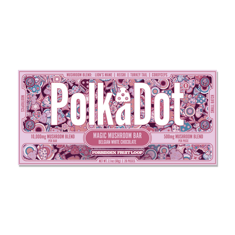 PolkaDot Forbidden Fruit Loop Chocolate Bar