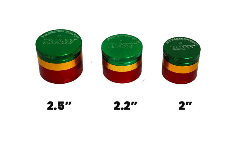 HAMMERCRAFT X RAW 4 PIECE GRINDER - TBS Supply Co