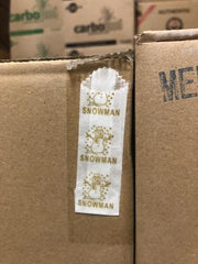 SNOWMAN-Vellum Glassine Stamp Wax Paper Envelope Bags - TBS Supply Co