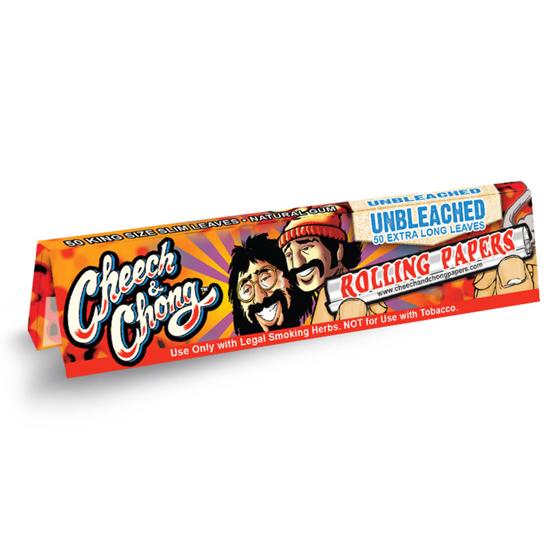 Cheech and Chong Unbleached Papers - King - TBS Supply Co
