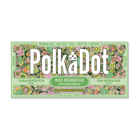 PolkaDot Maui Coconut Twist Chocolate Bar
